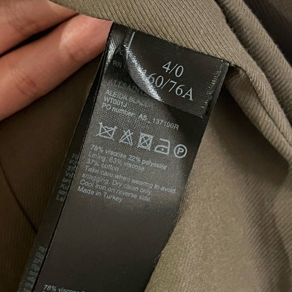 All Saints Khaki Green Blazer - Picture 11 of 12